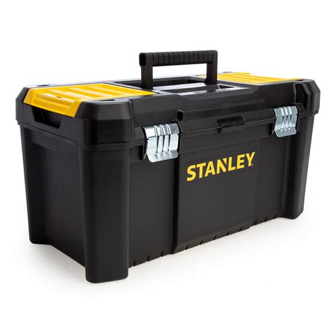 stanley metal tool box 20|stanley 19 inch tool box.